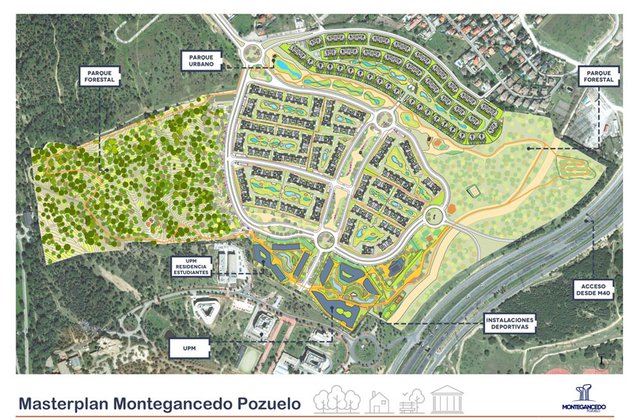 El Ayuntamiento de Pozuelo de Alarcón da luz verde al nuevo barrio de Montegancedo