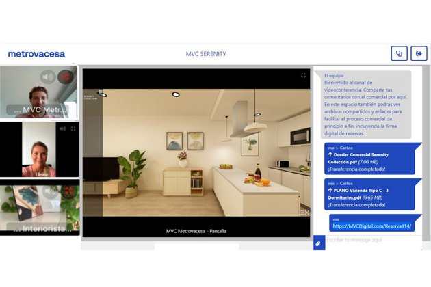 Metrovacesa impulsa MVC Digital, un servicio que posibilita la compra de una vivienda totalmente telemática