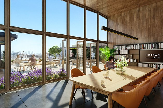 Meridia elige a JLL y Forcadell para alquilar los 5.000 m2 de Midtown, su edificio de oficinas en el 22@