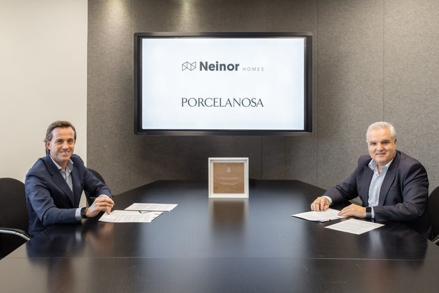 Neinor firma un acuerdo con Porcelanosa en pro de la Taxonomía Europea