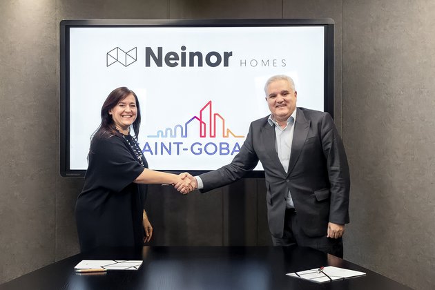 Neinor y Saint-Gobain firman un acuerdo en pro de la construcción sostenible