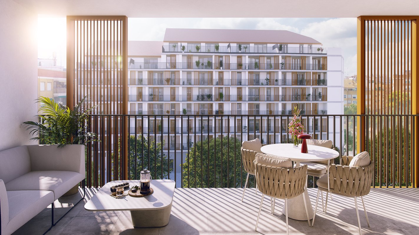 Metrovacesa concluye una promoción de 50 viviendas en el centro de Valencia