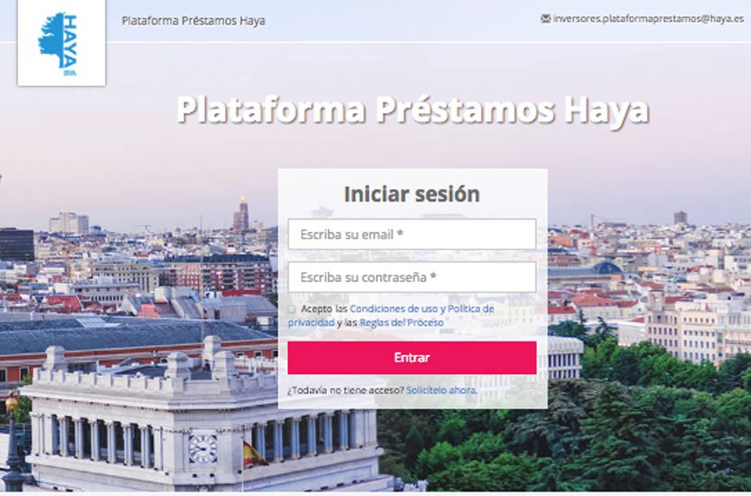 La plataforma de préstamos de Haya Real Estate (PPH) triplica en un año el valor de la deuda expuesta