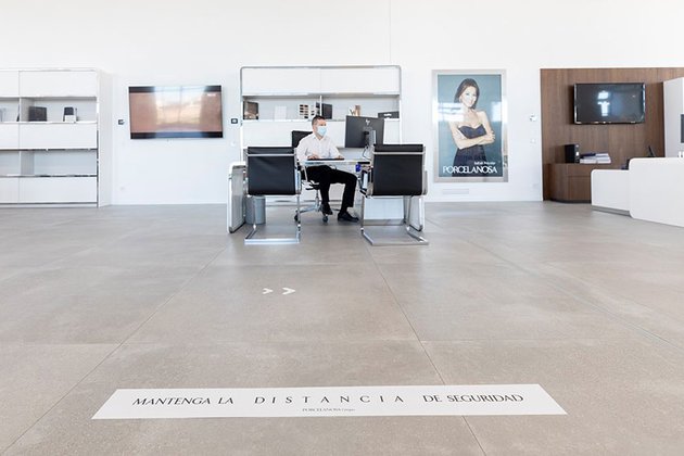 Porcelanosa reabre todas sus tiendas en España