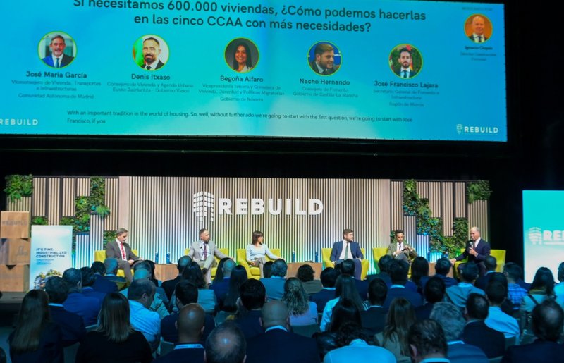 REBUILD 2026 convertirá Madrid en capital internacional de la construcción industrializada con un impacto de más de 84 millones