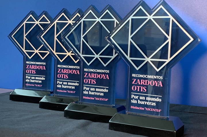 Zardoya Otis entregó  los premios de la tercera edición Por un mundo sin barreras
