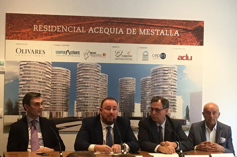 "Acequia de Mestalla" en Valencia prevé comprometer 103 millones en viviendas a finales de enero
