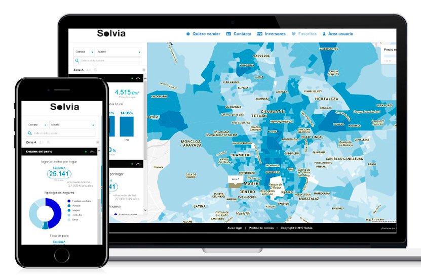 Solvia lanza la primera herramienta de location intelligence en abierto con datos sobre vivienda