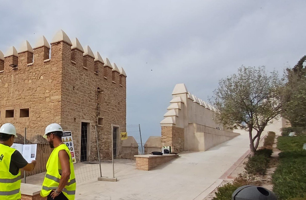 Jarquil restaura la Torre de la Justicia en la Alcazaba de Almería