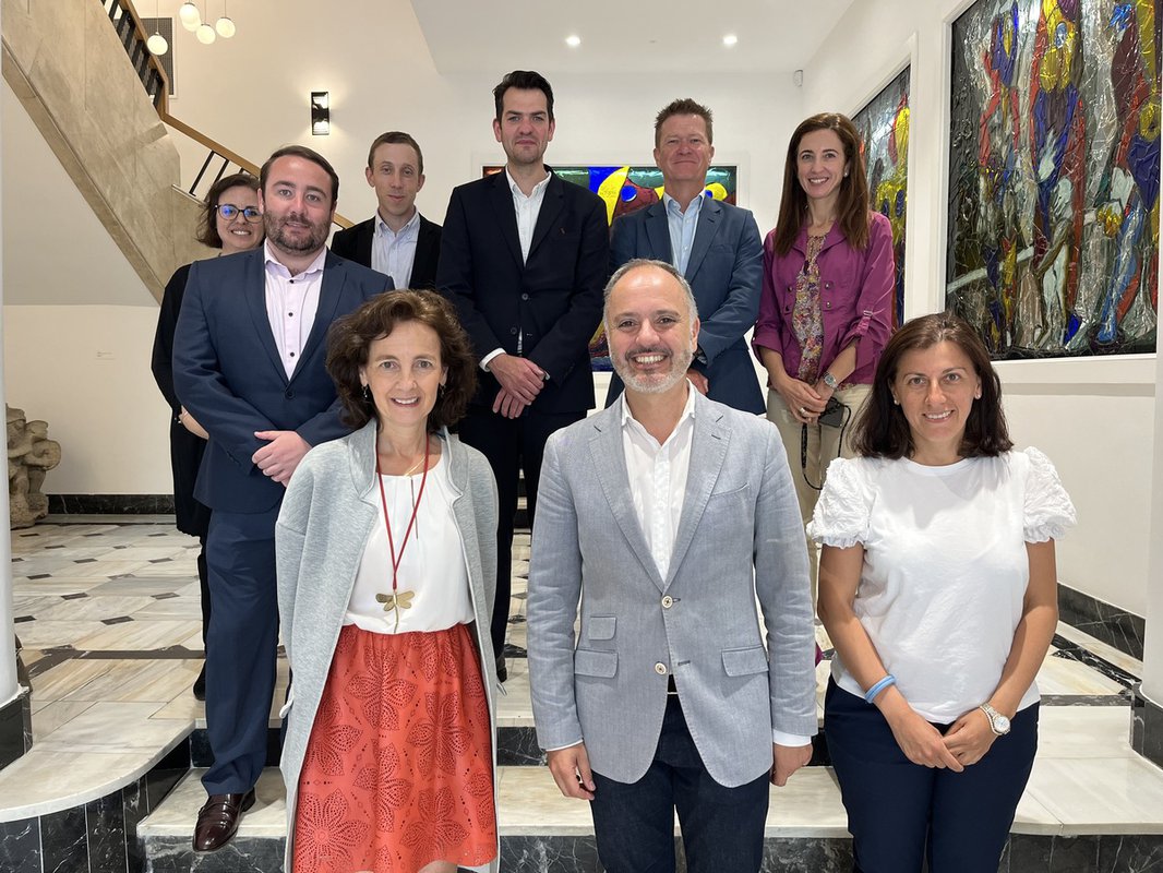 Una delegación del Reino Unido visita la Zona Franca de Vigo