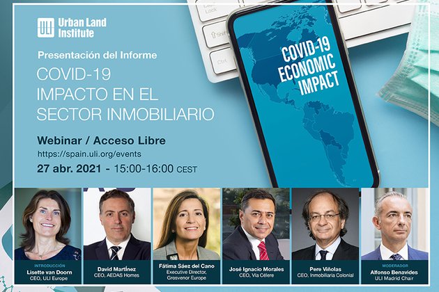 El Urban Land Institute presenta el informe ‘COVID-19 / Impacto en el sector inmobiliario’