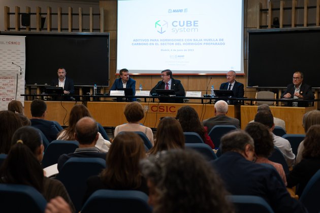 Llega a España el sistema de fabricación de hormigones sostenibles CUBE