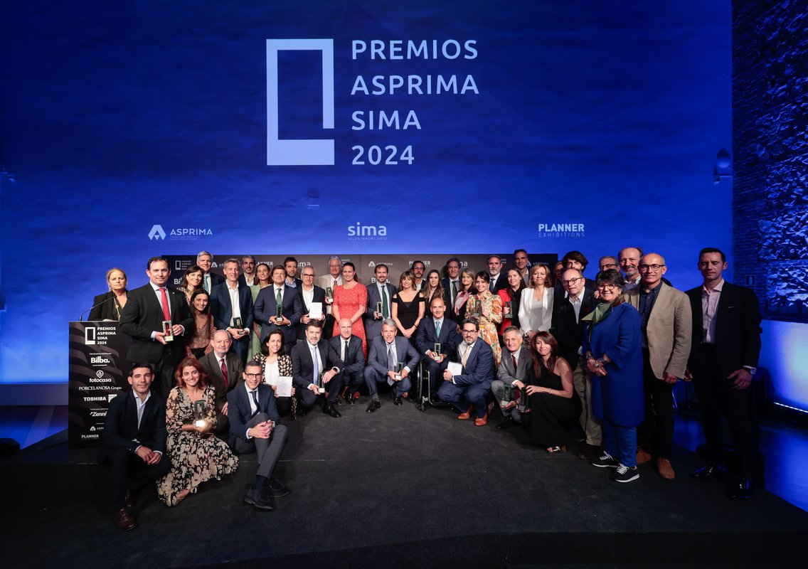 Ganadores de la 21ª edición de los premios ASPRIMA-SIMA