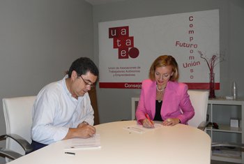La Fundación Laboral de la Construcción y la Unión de Asociaciones de Trabajadores Autónomos y Emprendedores (Uatae) firman un acuerdo para impulsar la formación de los autónomos