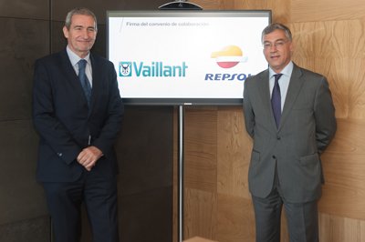 Repsol, Vaillant y Saunier Duval suscriben un acuerdo para impulsar el uso de gas