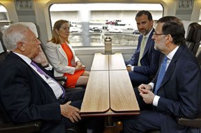 El Príncipe de Asturias inaugura la conexión de alta velocidad entre Madrid y Alicante