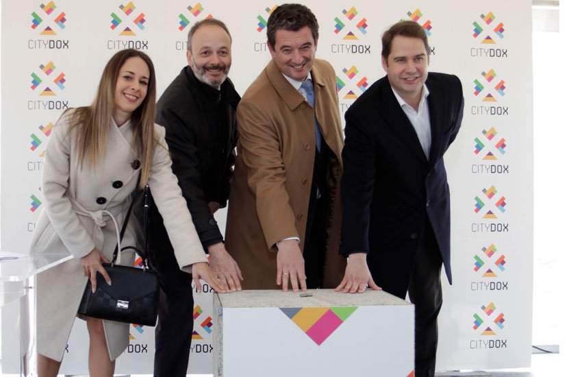 ICC y AEW ponen la primera piedra de City Dox, su nuevo parque logístico en Madrid
