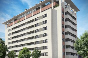 Ebrosa presenta la última fase de su promoción de viviendas Torre del Agua, en Zaragoza