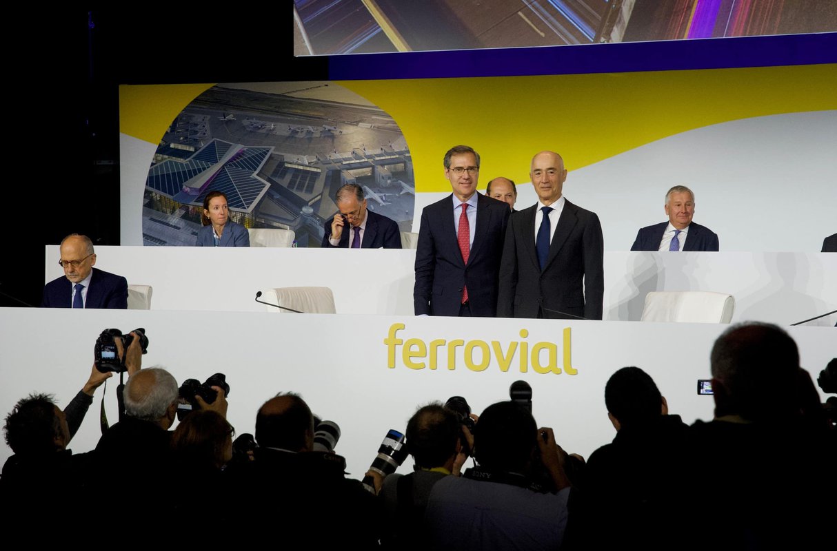 Los accionistas de Ferrovial dan luz verde al traslado de la compañía a Países Bajos