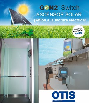 Otis revoluciona el mercado con la puesta en marcha el primer ascensor solar de España