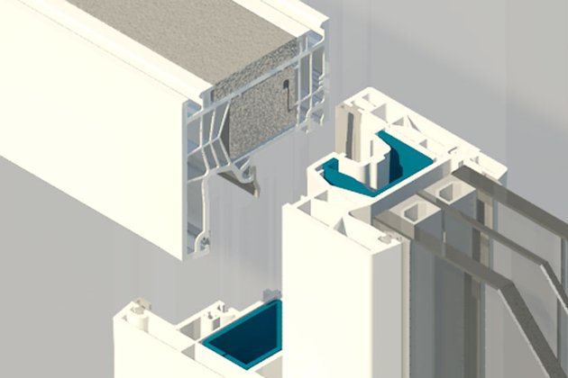 Ventana con sistema Kömmerling certificada por el Instituto Passivhaus