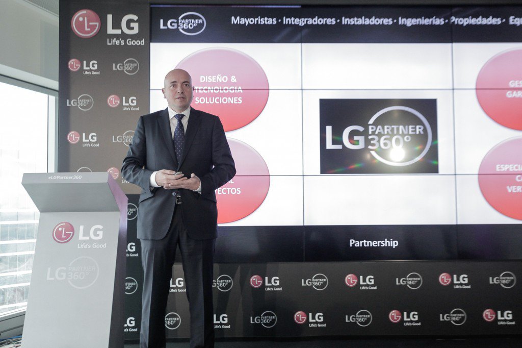 LG presenta su estrategia Partner 360 dirigida a potenciar la competitividad empresarial