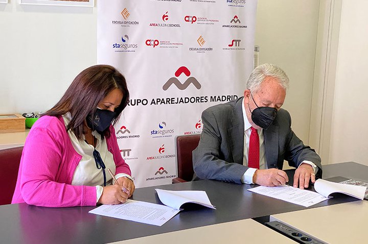 Lignum Tech firma un convenio con el Colegio de Aparejadores y Arquitectos Técnicos de Madrid 