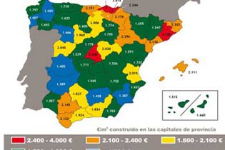 El precio medio de la vivienda nueva en España disminuye el 4,7% en los últimos doce meses, según Sociedad de Tasación