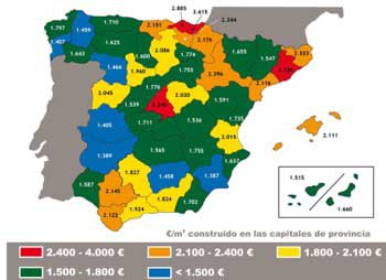 El precio medio de la vivienda nueva en España disminuye el 4,7% en los últimos doce meses, según Sociedad de Tasación