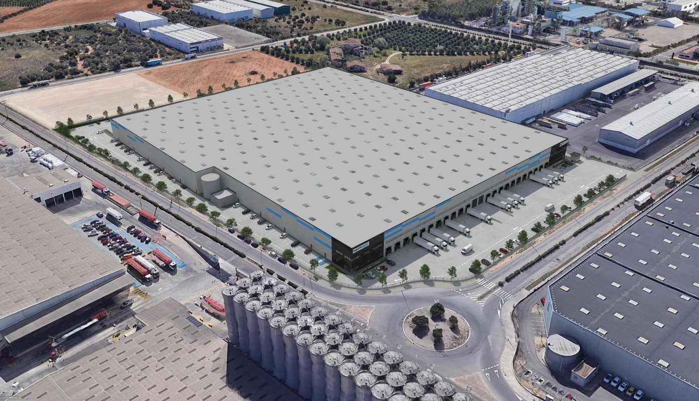 Scannell Properties lanza al mercado una nave logística de más de 40.000 m2 en Tarragona
