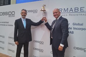 Obsido SOCIMI comienza hoy a cotizar en el MAB con un valor inicial de 21,39 millones de euros