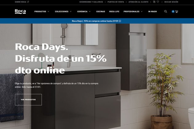 Roca lanza su nueva web con contenido personalizado para distintos públicos