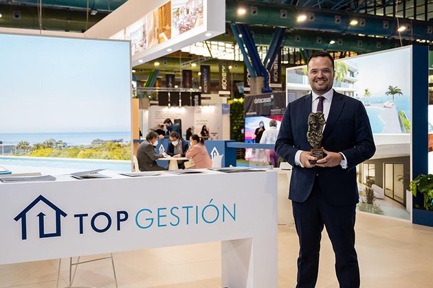 Top Gestión recibe el Reconocimiento Empresarial al Sector Inmobiliario de Málaga