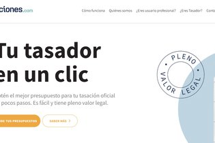 Nace la nueva plataforma Tasaciones.com