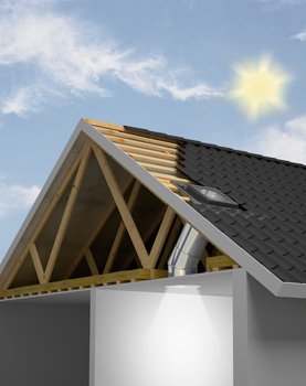 PRODUCTOS Y MATERIALES: Luz natural en cualquier lugar de la casa con el tubo solar VELUX