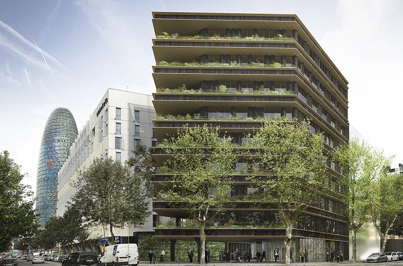  Urban Input y Patrizia buscan inquilino para el edificio de oficinas Entegra, en el 22@